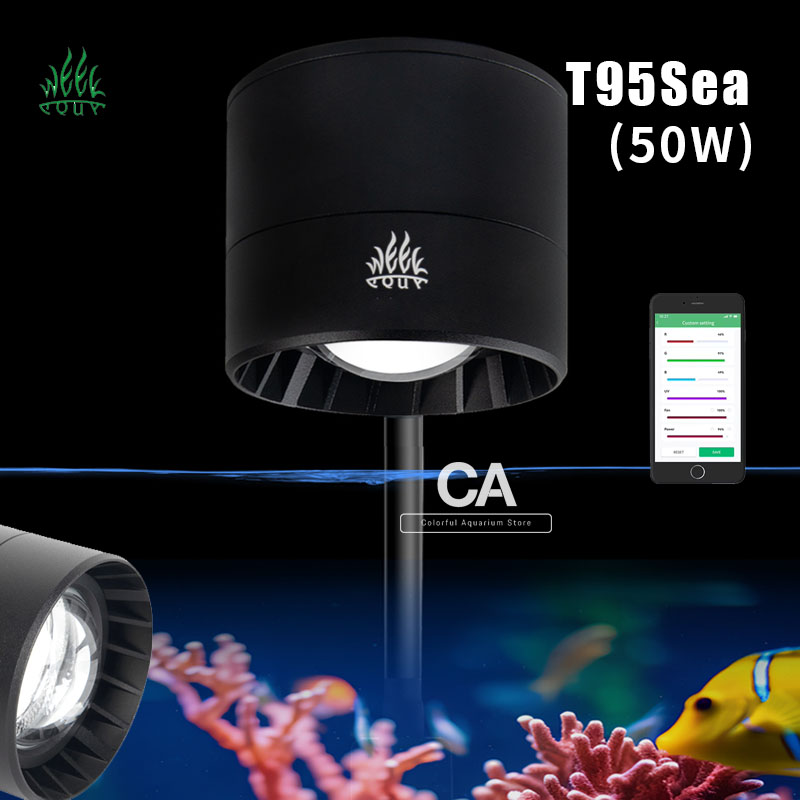 Aqua Marine Tank - WEEK AQUA Aquariumbeleuchtung Hersteller Blaues Riff-Licht