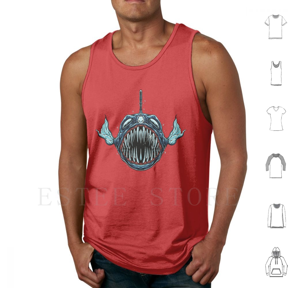 Aqua Marine Tank - Angler Tank Tops Weste Ärmellos Angler